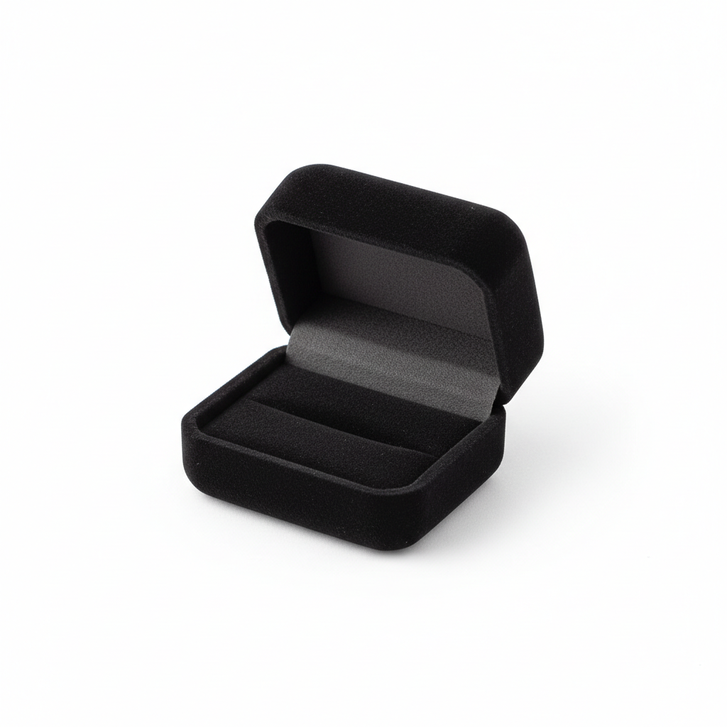 Small Black Velvet Gift Box